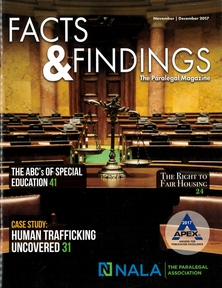 facts & findings cover